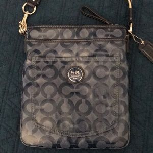 Coach Blue crossbody bag